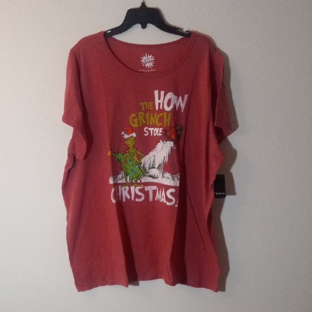 Torrid Red The Grinch Graphic Tee